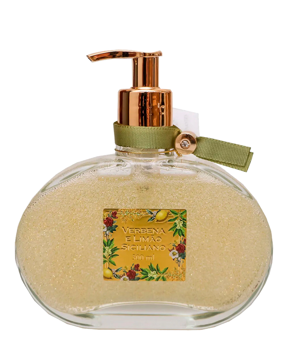 Sabonete Líquido com Glitter Verbena e Limão Siciliano 300ml Dani Fernandes